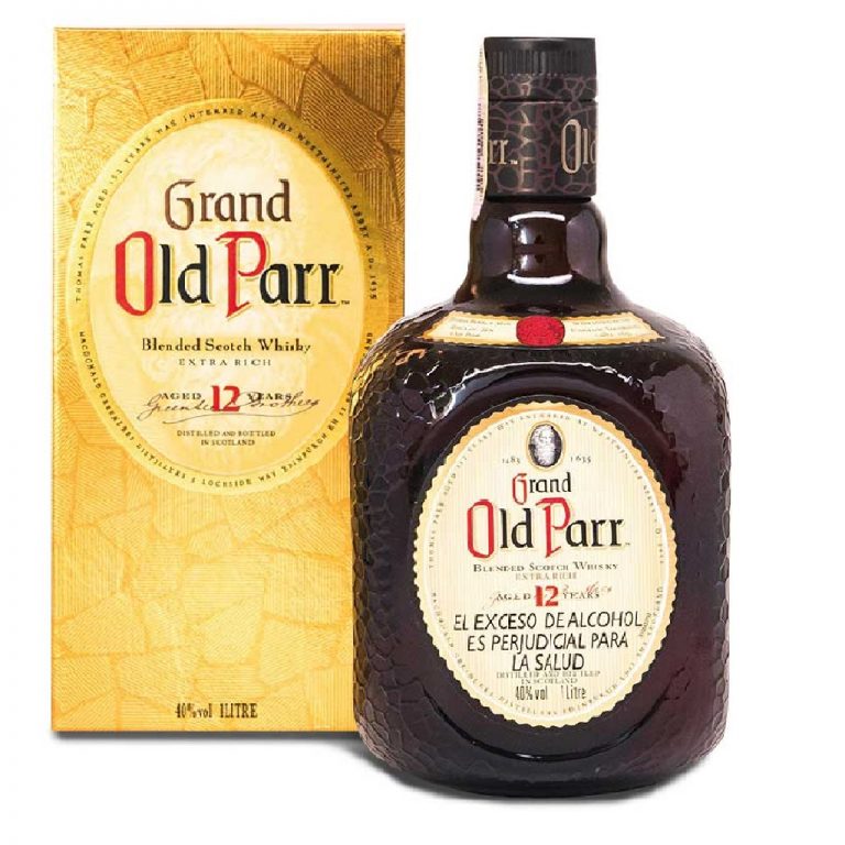 Whisky Grand Old Parr 12 años 1L - Licores a Domicilio - Licorera Zona